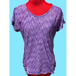 Athleta Women’s Purple Space Dye Top Size Medium